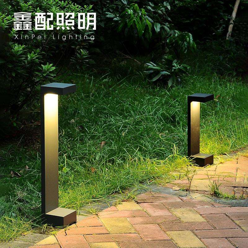 庭院草坪灯户外防水草地花园别墅家用现代LED小区室外景观草皮灯