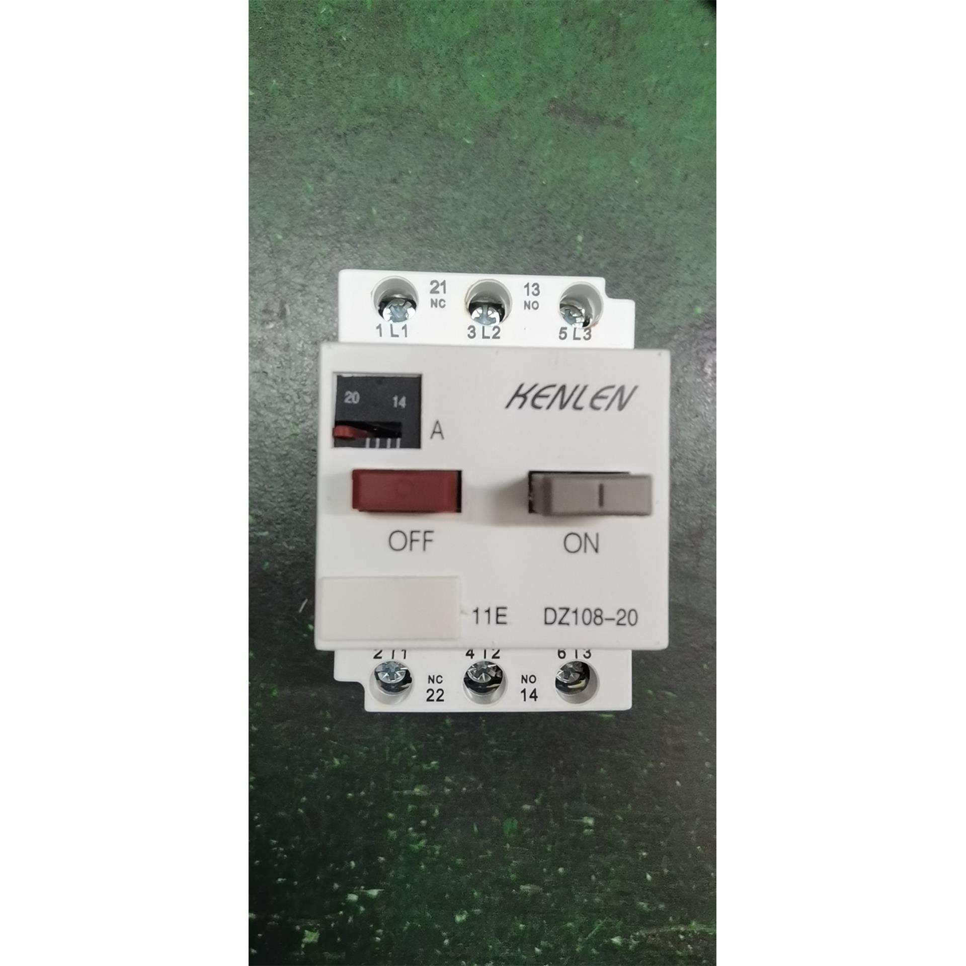 塑壳式断路器 电保护断路器 电动机马达保护开关3VE1 DZ108-20