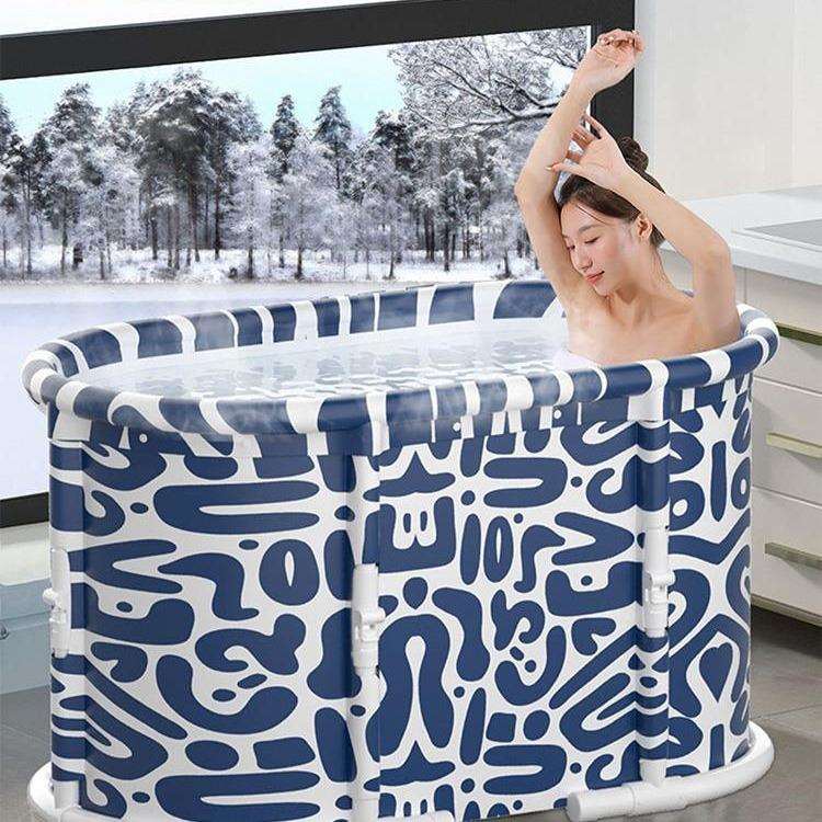 小户型折叠浴桶熏蒸大人拆叠泡澡桶做浴盆浸浴桶浴缸双人情侣带盖