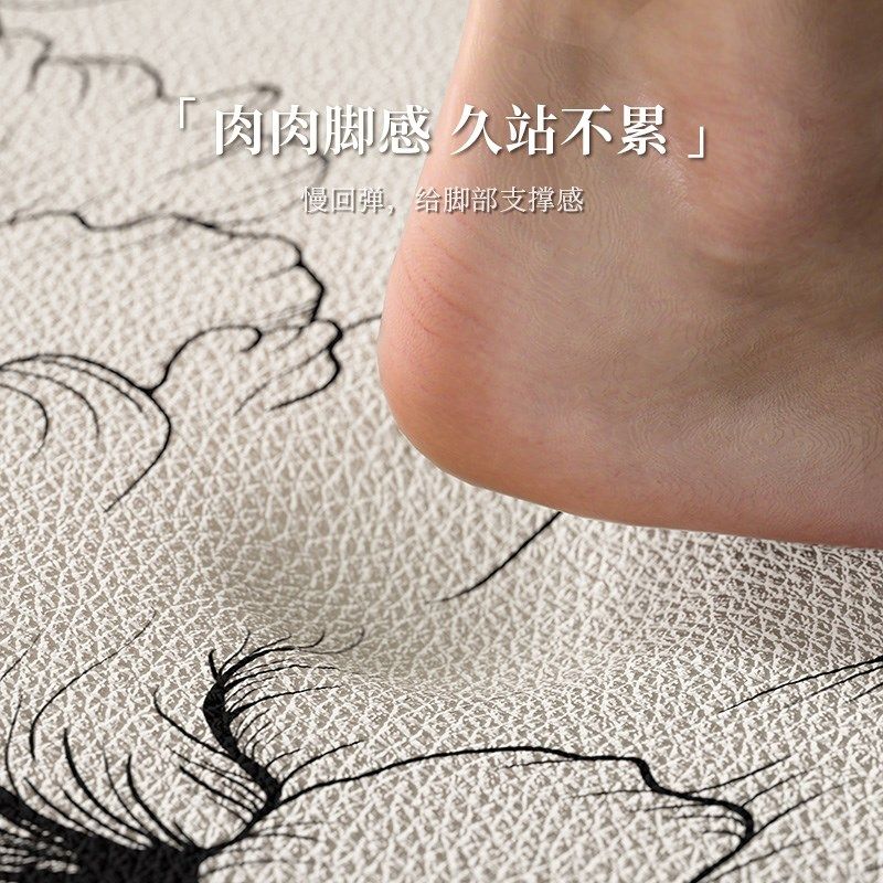 *法式入户门地垫2024新款PVC可擦E洗入户门垫进门可裁剪脚垫毯家