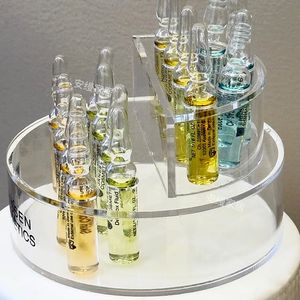 亚克力透明展示j架美容院水光针双层展台德赞臣安瓶精华置物陈列