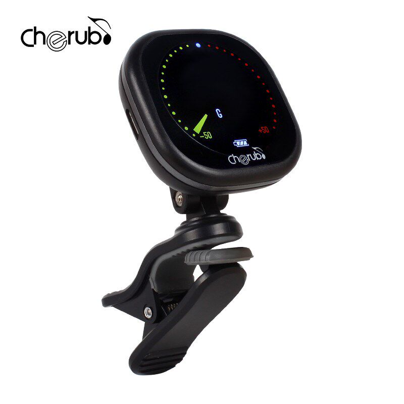 高精度吉他调音器尤q克里里电吉他贝斯电子调音表校音器民谣