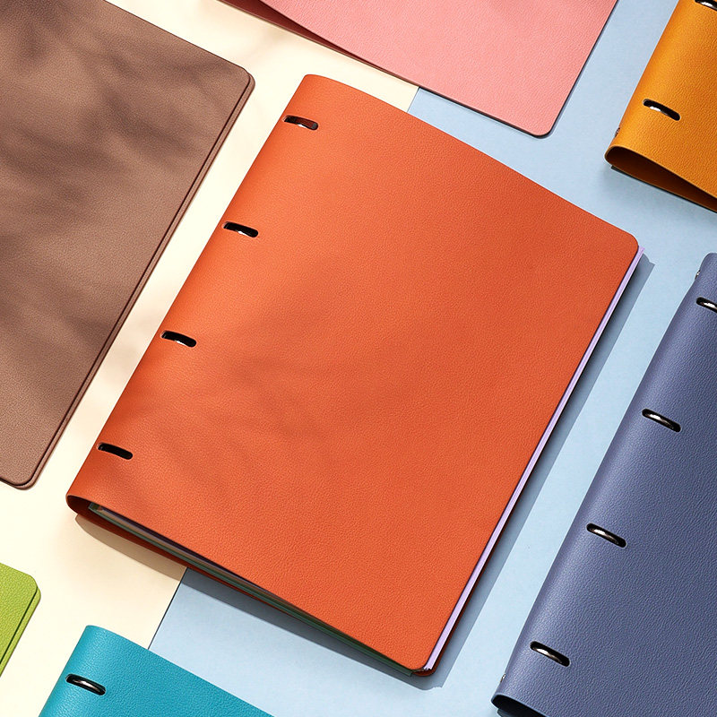 活页本四孔ac4可拆卸笔记本记事本外壳大学生简约高颜值网格线圈,文具电教/文化用品/商务用品,手帐/日程本/计划本,淘宝优惠券,粉丝福利购,淘宝优惠卷