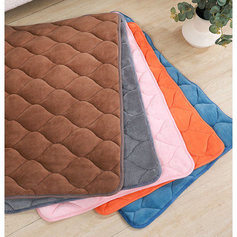 宠物垫子秋e冬加厚狗狗地垫猫咪睡垫兔子围栏垫狗笼猫窝加绒保暖