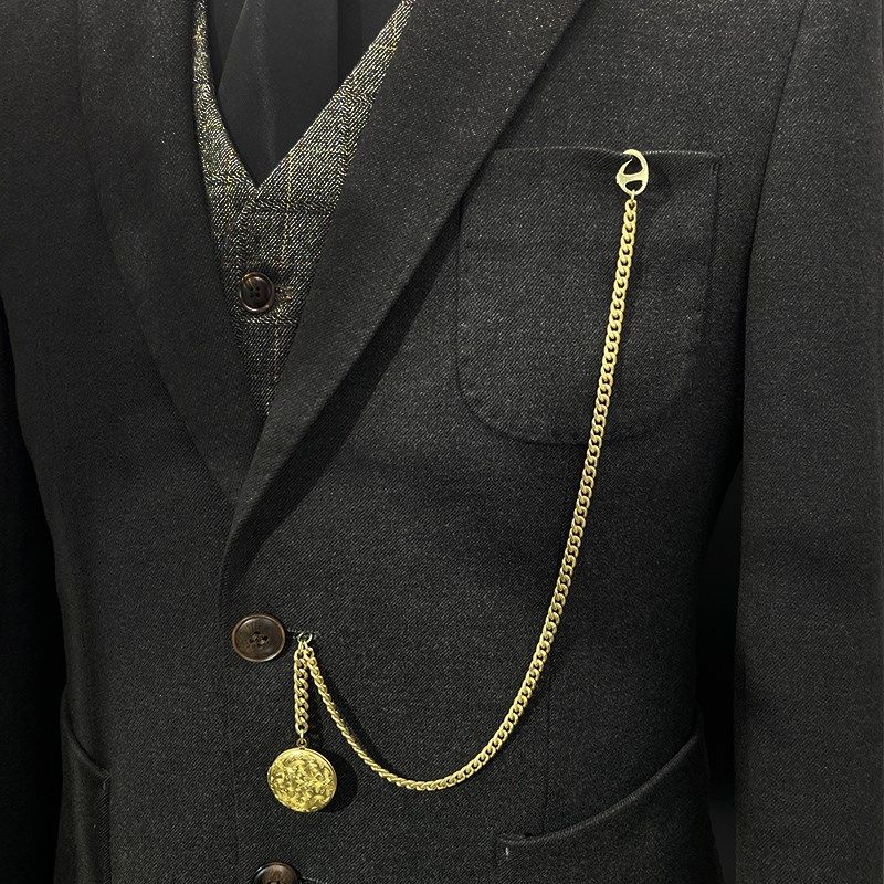 不褪色铜复古马甲链男西装驳x头链多用胸花怀表配链腰链钥匙扣配,饰品/流行首饰/时尚饰品新,胸针,淘宝优惠券,粉丝福利购,淘宝优惠卷