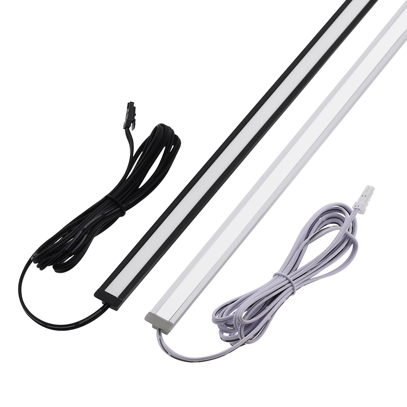 12V线形灯条嵌入式低压橱柜y货架展示柜酒柜暗装超薄线条灯可定制