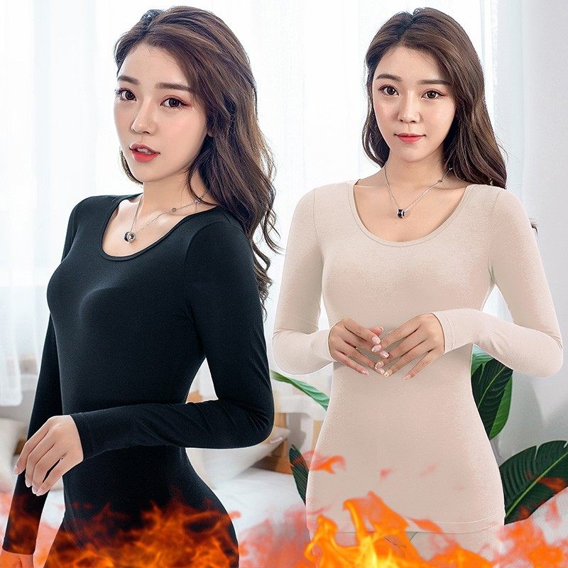 保暖内衣女加厚加绒冬季纯棉青少年学生贴身O美体塑身秋衣秋裤套,女士内衣/男士内衣/家居服,保暖上装,淘宝优惠券,粉丝福利购,淘宝优惠卷
