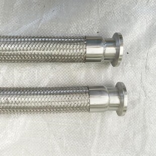金属编制软管不锈钢金属波纹软管 卡盘式 卫生卡盘式 软管工业用快装