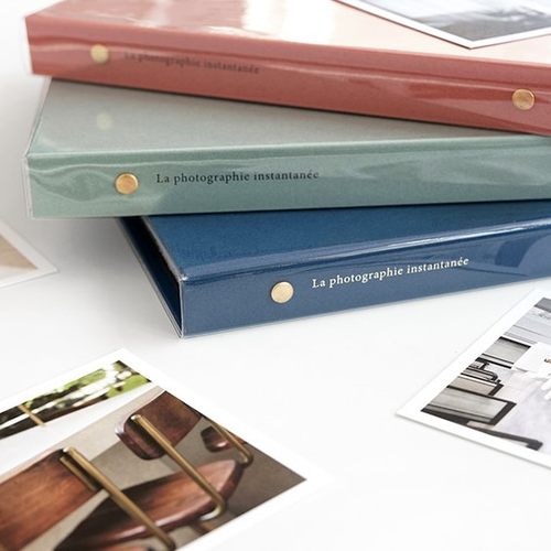 拍立得宝丽来600相册本4寸插页式正方形照片3寸影集