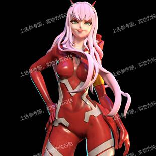 孤独摇滚 零二3d打印模型文件STL数据文件高精度24H自动发货