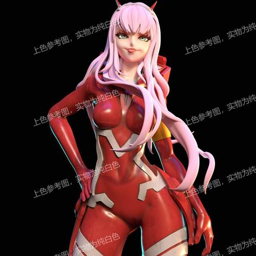 孤独摇滚 零二3d打印模型文件STL数据文件高精度24H自动发货