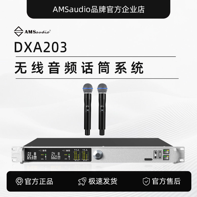真分集无线话筒一拖二工程麦克风
