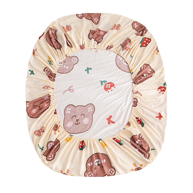 床笠单件冬款全包床罩席梦思床垫防尘保护罩磨毛床套纯水洗棉床单