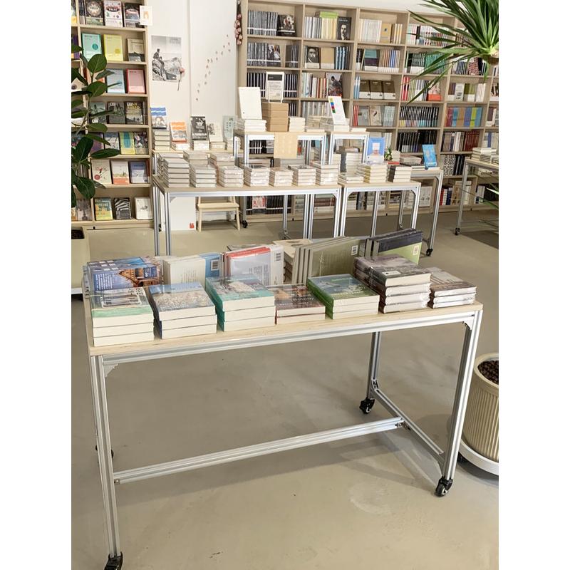 中古风商用可移动中岛工作桌