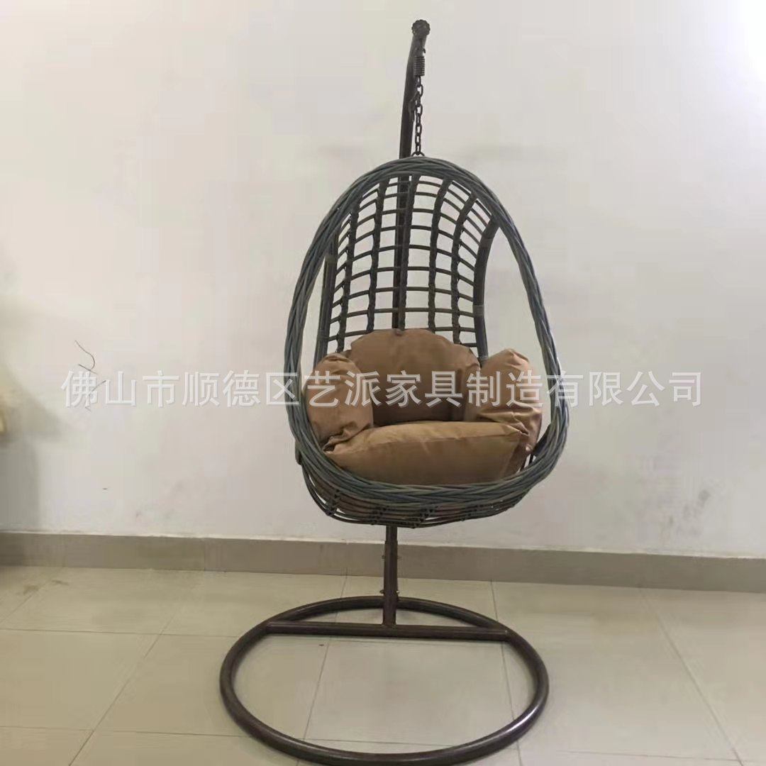 吊篮藤椅阳台户外庭院秋千室内休闲摇篮椅室外露台单人吊椅摇椅8