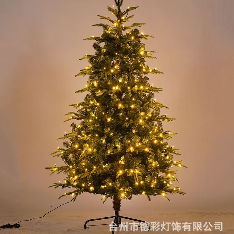 1.8米LED暖光350灯圣诞树灯