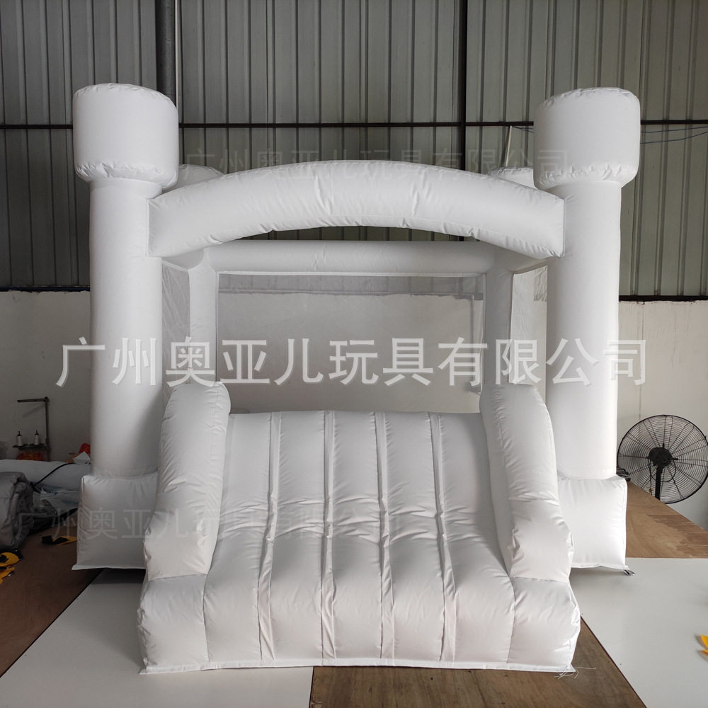 户外儿童充气婚礼跳床 家用生日派对活动欧美风迷你城堡蹦床厂家