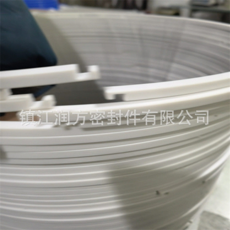 PTFE四氟非标开口搭扣密封环