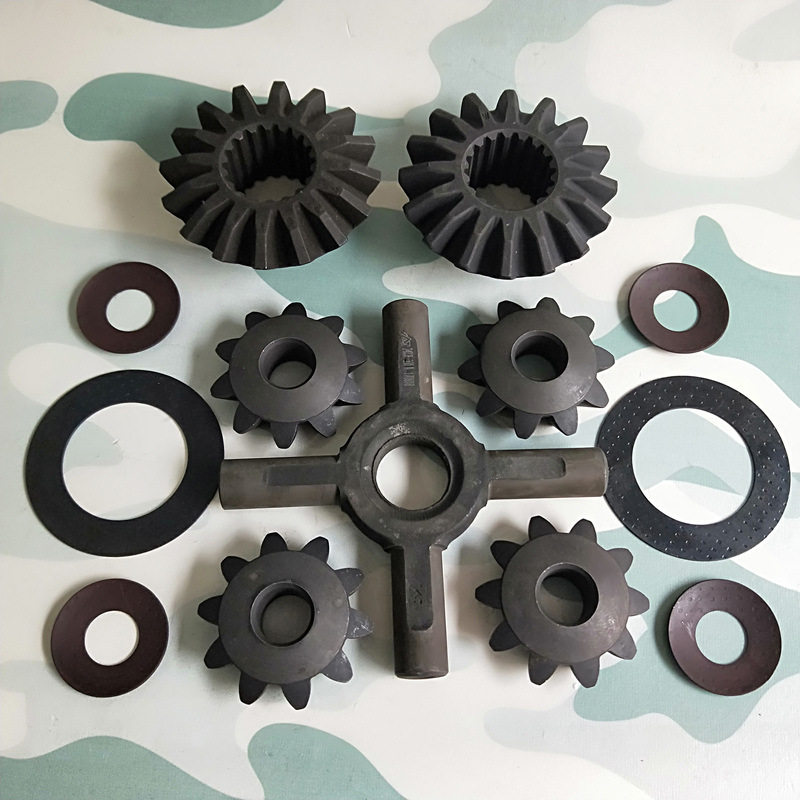 东风245 EQ2100E6D军车越野车炮车差速器齿轮行星齿半轴齿十字轴