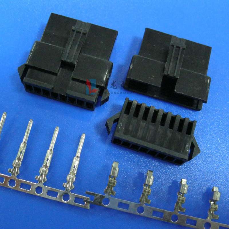 SM-8P空中对接母胶壳 2.5-8Y条形连接器 LED玩具接插件 1000只