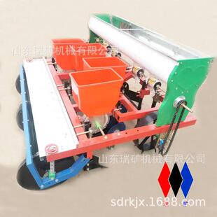 河南正阳花生春种播种机农用起垄施肥播种一体机长果点播机
