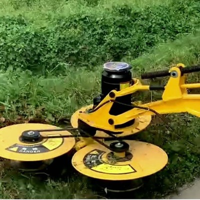 绿化带修剪机 边坡杂草驾驶式修剪车  四轮电动座驾绿篱剪枝机