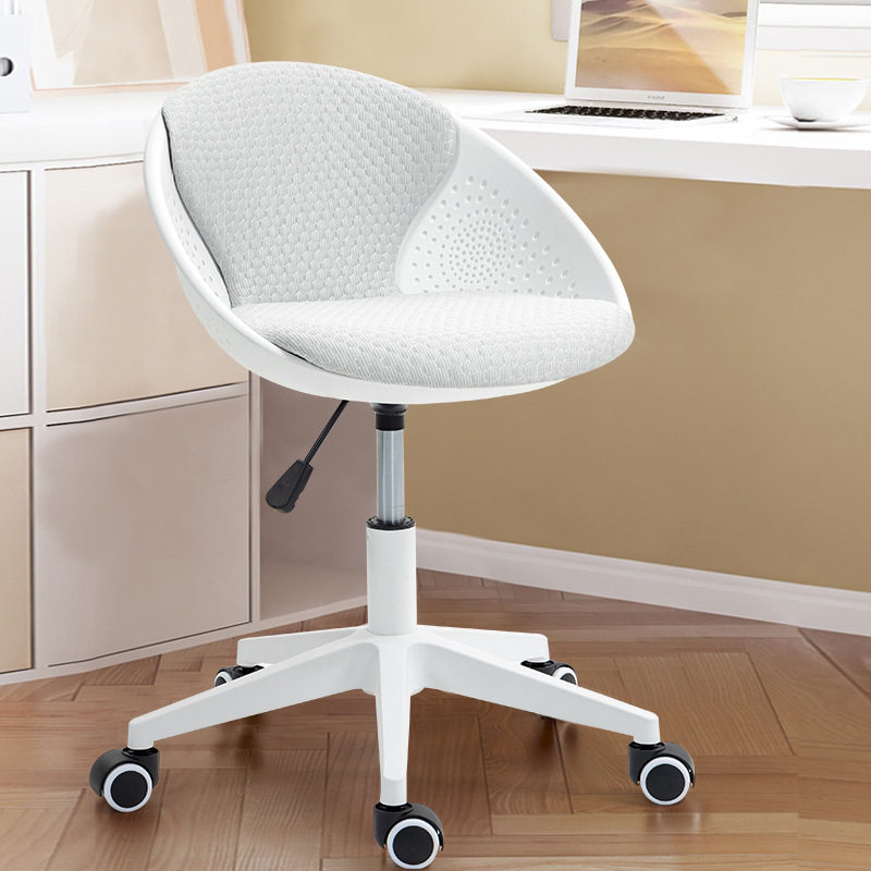 601奶油风现代简约设计师款餐桌椅轻奢高级感化妆靠背椅子