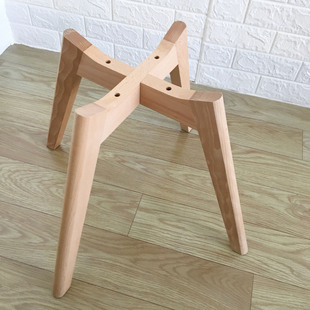 实木餐椅脚家用椅子架现代简约椅脚布艺椅子腿酒店餐椅靠背椅配件