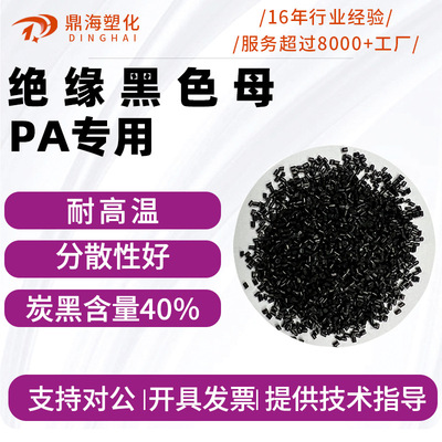 PA专用黑色母粒 尼龙专用黑色母 PA色母生产厂家绝缘黑色母现货