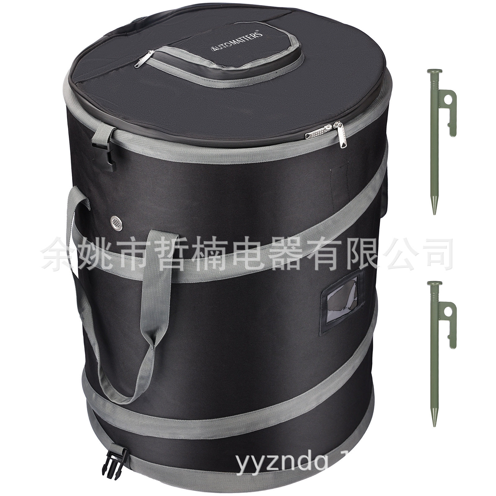 房车露营便携自动弹落叶袋垃圾桶