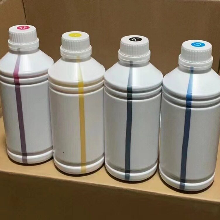 DTG白墨纺织涂料直喷墨水服装布料数码印花裁片颜料Textile可加墨
