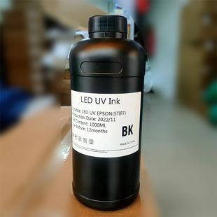 UV墨水爱普DX5 uv墨水 XP600喷头TX800UV平板打印机柔硬性LED