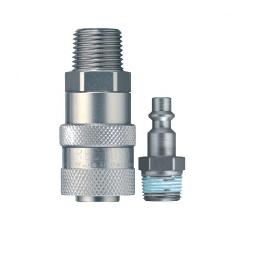 Rectus利达时 自排气 安全型快换接头 5.5mm通径 23KE系列