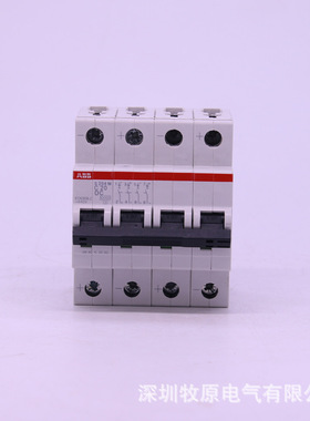 ABB直流微断S200DC系列10KAC特性4P空气开关32A直流S204M-C32DC