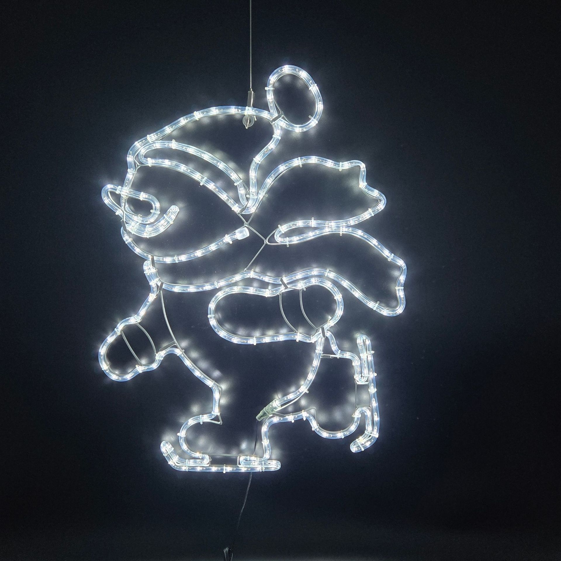 圣诞铁艺雪人LED灯串精选
