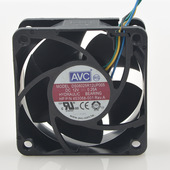 AVC 12V 6025 原装 DS06025R12UP005 四线控速风扇 备品 0.26A