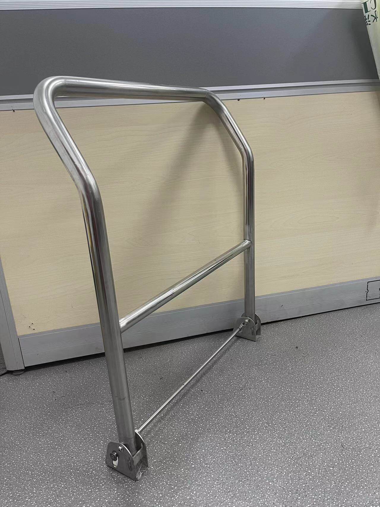 不锈钢管弯管弯头加工推车零配件U型扶手90度直角小推车把手