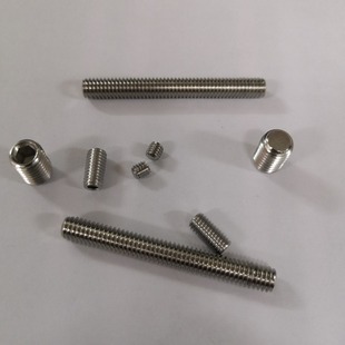 1.0细牙 不锈钢凹端紧定螺钉细牙无头内六角螺丝 913 DIN916