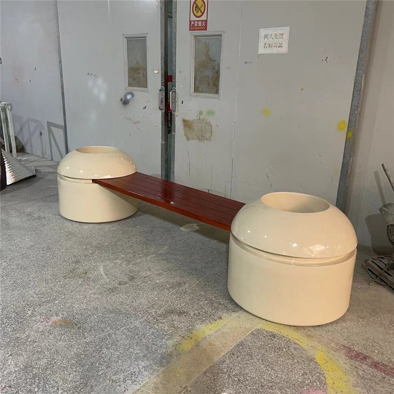 户外商场酒店玻璃钢创意休闲椅