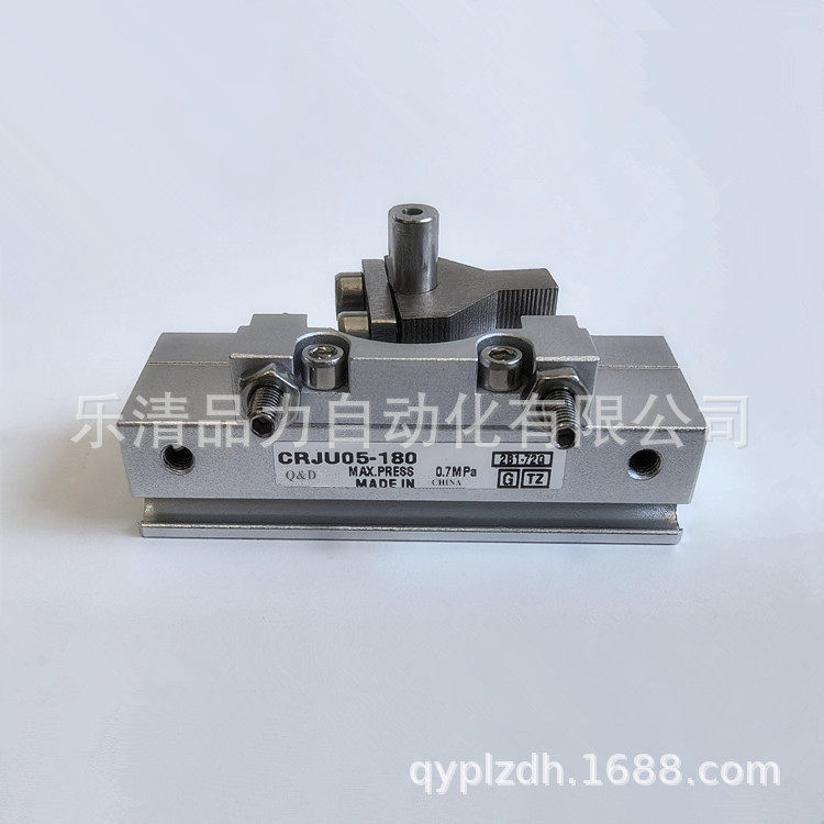 微型旋转摆动气缸CRJB05/CRJB1/CRJU05/CRJU1-90-100-180-190E°