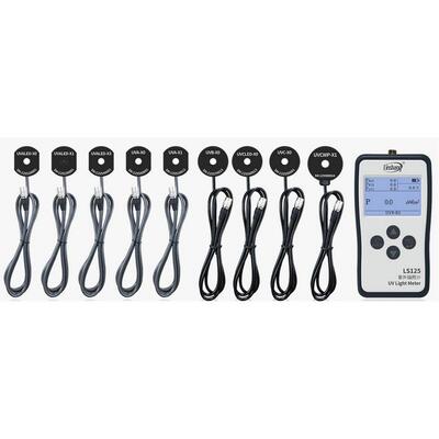LS125便携式紫外线辐照计搭配UVC-X0探头光谱230-280nm包邮