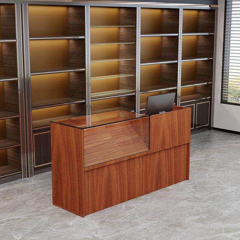 烟柜台便利店展示柜超市多功能收银台小卖部收银一体玻璃香烟柜