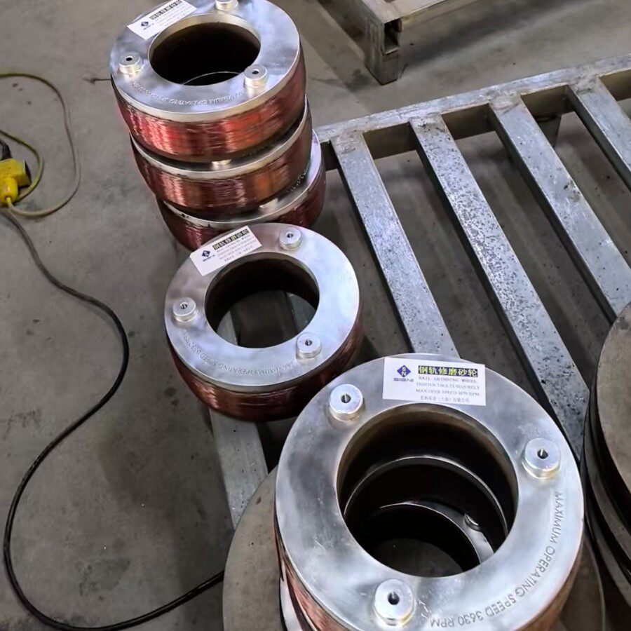 260x90mm钢轨砂轮 铁路打磨车专用 道轨焊缝修磨 高硬度耐磨