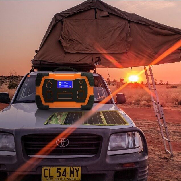 便携式户外储能电池1000W800WH太阳能储能电源应急电源家用600W