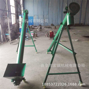 绥化垂直螺旋输送机固定式螺旋输送机批发螺旋提升式牛粪抽粪机