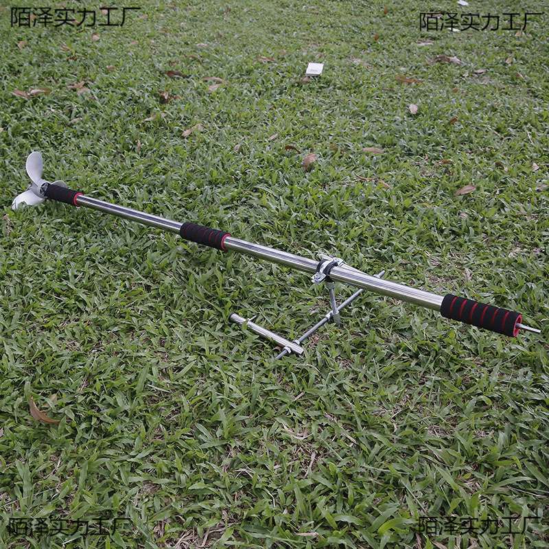 推进器船外机锂电钻手持螺旋桨充气船马达电动电钻划桨挂浆机船用