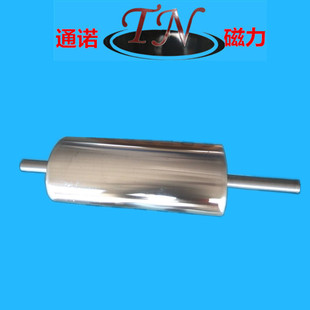 D219x600普磁磁辊吸铁 输送带磁滚筒吸铁除铁器