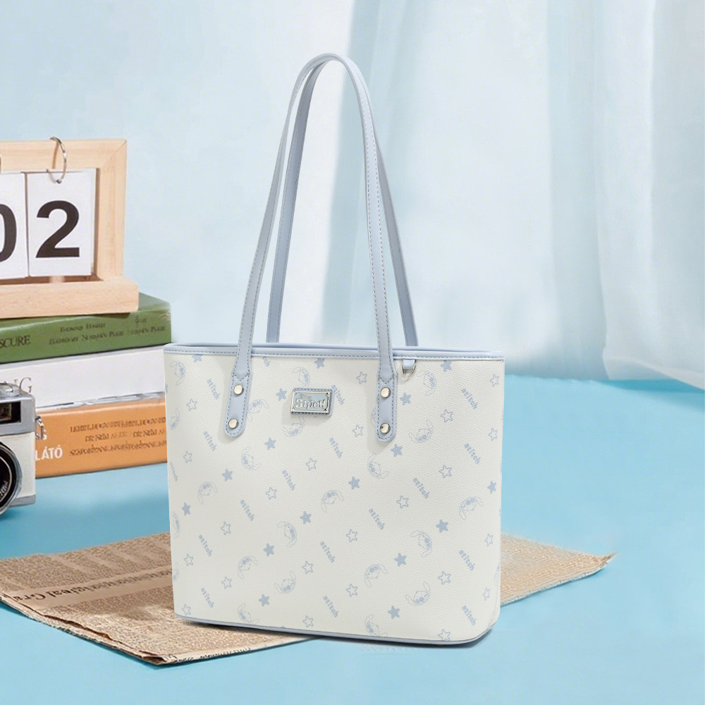 Disney迪士尼2026春夏新款史迪仔通勤大托特单肩包大容量百搭女包