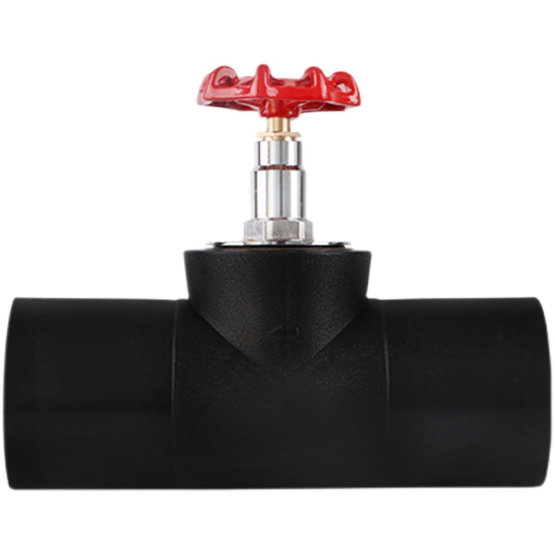 PE热熔截止阀升降式4分6分 20 25 32 40 50 63 75 90 110水管阀门