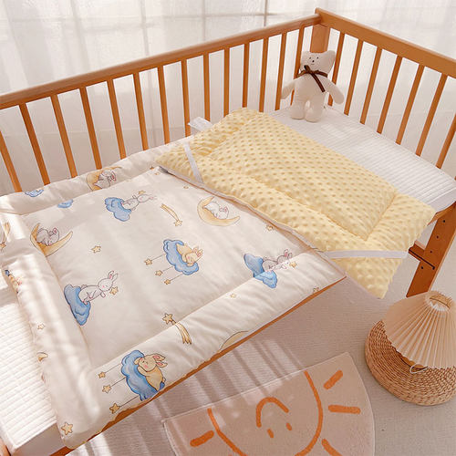婴儿床垫褥子纯棉可洗秋冬宝宝拼接床睡垫儿童幼儿园午睡专用垫被